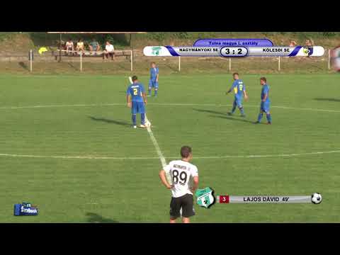 NAGYMÁNYOKI SE - KÖLESDI SE  7 - 4    ( 2 - 2 )