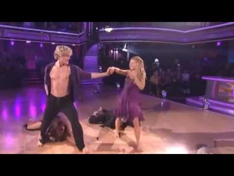 DWTS 18 WEEK 8  : Charlie White & Sharna AND Candace Cameron Bure & Mark - Contemporary (May 5th)