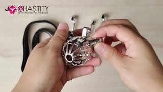 MChastity - Removable PA Chastity Lock (Dual-Mode Switching)