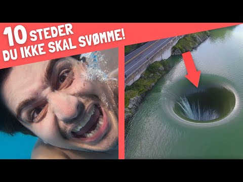 , title : '10 steder på jorden du IKKE skal svømme!'