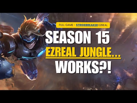 Stridebreaker EZREAL JUNGLE – Did I cook or am I cooked? This is what happened in my RANKED match...