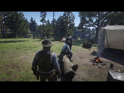 RDR2 - Lenny is worried that Sean is getting dumb