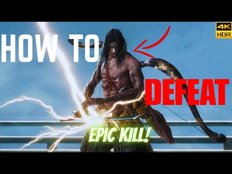 How to DEFEAT Genichiro Ashina EPIC Boss Fight | Tenchu: Wrath of Heaven Sekiro Rikimaru Mod 4K