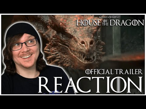 HOUSE OF THE DRAGON Official Trailer REACTION! HBO Max | Game of Thrones