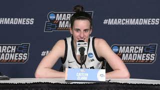 Caitlin Clark and Hannah Stuelke discuss Iowa's win over West Virginia in postgame press conference