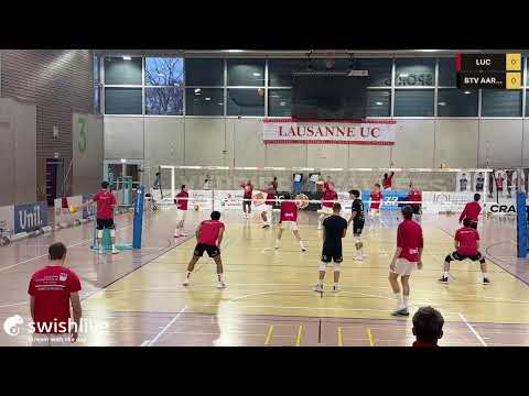 Live propulsé par l'application Swish Live LUC VS BTV AARAU