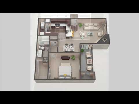 Laurel Heights at Cityview- A3 1 Bedroom 1 Bathroom 700 sqft