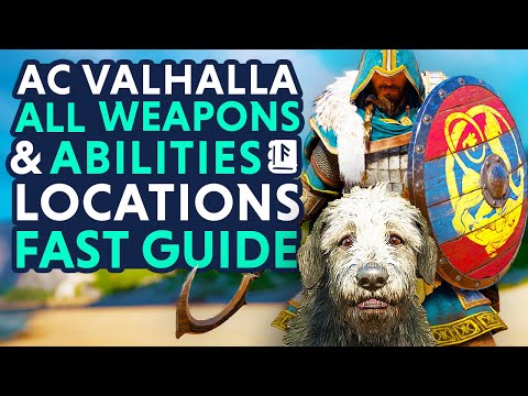 ALL 10 Weapons & 6 Abilities Locations In Ireland - Assassin's Creed Valhalla Wrath of the Druids