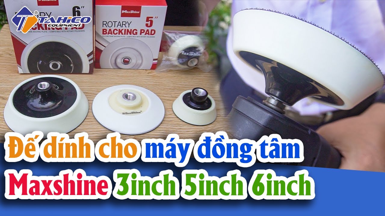 Đế đĩa gắn phớt đồng tâm RO 6 inch 3021150(M14) Maxshine 14