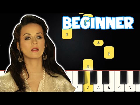 Firework - Katy Perry | Beginner Piano Tutorial | Easy Piano