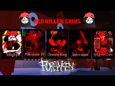 Server Wiping With RED KILLER SKINS (Forsaken)