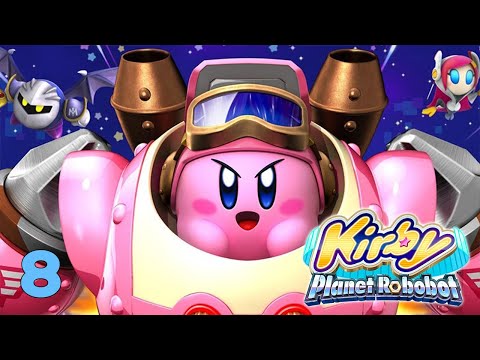 Kirby: Planet Robobot | The Train Level | Part 8