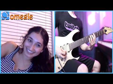 Playing Guitar on Omegle but I play Dubstep on Guitar