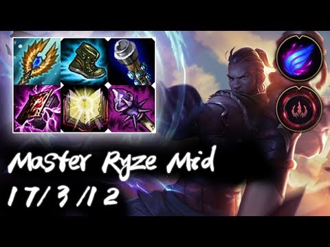 Master Ryze Mid vs Diana | Korea High Elo Replays