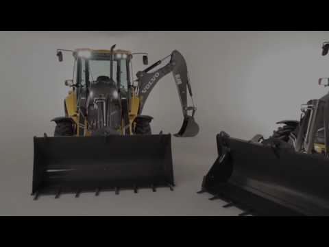 As novas retroescavadeira.  BL16 BL17.    VOLVO