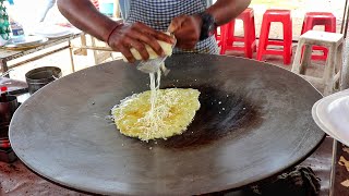 Two Layer Tiktok Egg Dish Making At Bhau Omlet | Egg Street Food | Indian Street Food