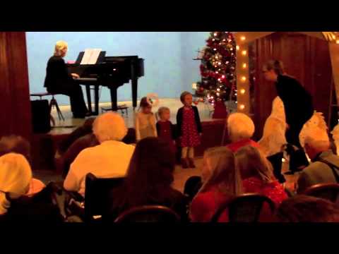 Vánoční koncert malých muzikantů v Tereziných lázních v Dubí 2012