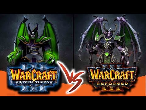 Undead - old models vs new! // Warcraft 3: Reforged