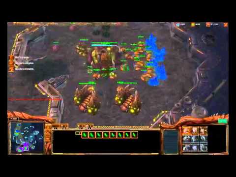 Spanishiwa (Z) 4gating a Protoss player - Part 1