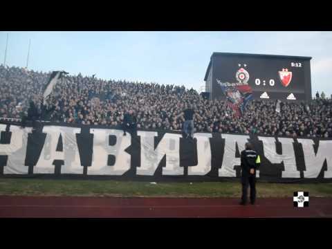 Grobari na 150 derbiju | full report 5 angle | Partizan - Zvezda, 27.02.2016.
