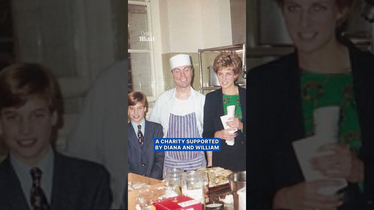 Prince George and Prince William feed the homeless ahead of Christmas