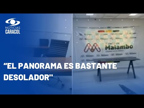 Nueva alcaldesa de Malambo dice que administración saliente no dejó ni las banderas y deben salarios