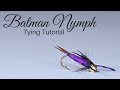 Batman Nymph Fly Tying Tutorial