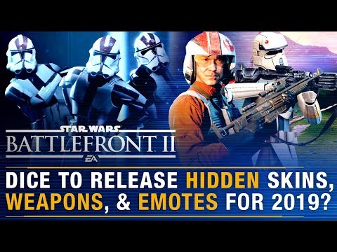 Will DICE Release HIDDEN Content for 2019? Emotes, Skins, Weapons, Stat Screen | Battlefront Update