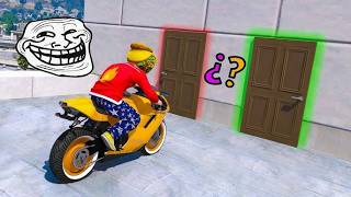 LA CARRERA TROLL DE LAS PUERTAS!! - GTA 5 ONLINE