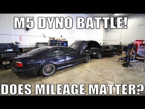 DYNO BATTLE! Daily Driven 409,000 Mile E39 M5 VS Garage Queen 78,000 Mile E39 M5!