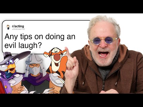 Voice Acting Legend Jim Cummings Answers Voice Acting Questions | Tech Support | WIRED