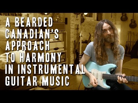 Nick Johnston's harmonic approach to instrumental guitar music