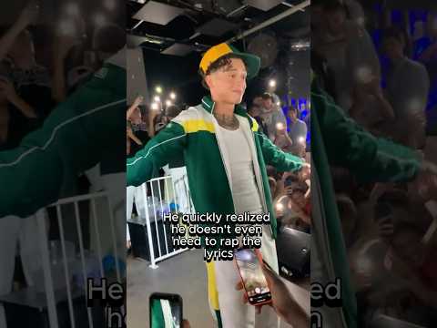 central cee drops mic — crowd runs the show 😶🎤⬇️