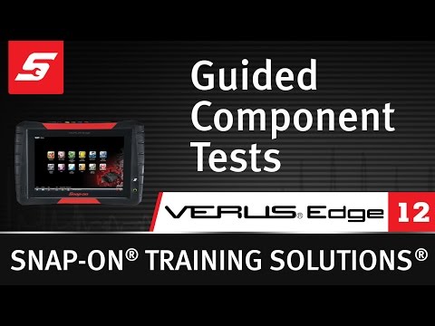 Guided Component Tests : VERUS® Edge (Pt. 12/12) | Snap-on Training Solutions®