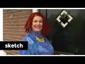 Gekke kunstenares | Sketch | Het Klokhuis