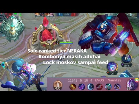 SOLO RANKED TIER NERAKA EPIC, Kombo odete & jhonson lock moskov sampai feeder