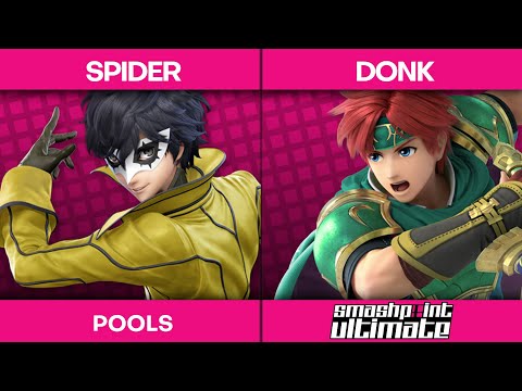 SmashPoint Ultimate 1 - WR2 Pools - Spider (Joker) vs Donk (Roy)