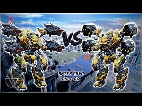 [WR] 🔥 Ultimate Orkan VS Cryo (+40%) – Mk3 Comparison | War Robots