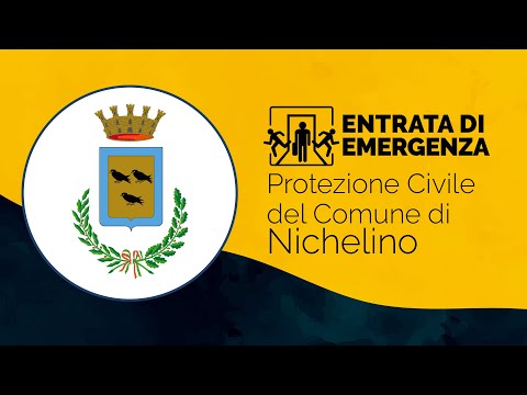 [Entrata di Emergenza] - Comune di Nichelino: dalla pianificazione alle innovazioni tecnologiche