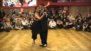 Eugenia Eberhardt & Sebastian Posadas, Tango milonga show (4/5), 10.12.2011