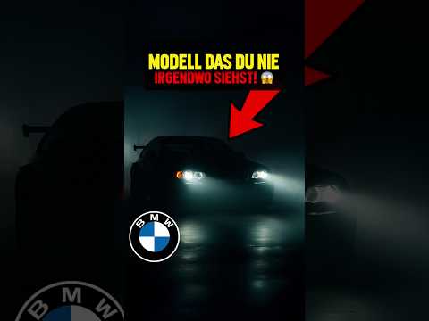 BMW-Modelle, die du im echten Leben nie sehen wirst! 🔥😱