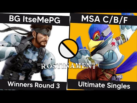 Deep Frozen Röstinament - W Round 3 - BG | ItseMePG (Snake) Vs. MSA | C/B/F (Falco)