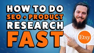 How To Do SEO + Product Research FAST - Find Winning Trends in Seconds