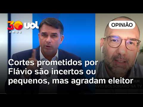 Cortes prometidos por Flávio Bolsonaro são incertos ou pequenos, mas agradam eleitor | Charleaux