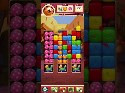 Toon Blast Level 1711 ??!! 🌛 🌞 🌜