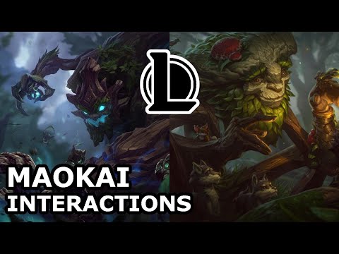 Maokai Interactions with Other Champions | TREES DON'T LIKE EACH OTHER | League of Legends Quotes