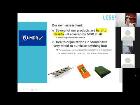 Current Challenges in MDR (Medical Device Regulation) in the EU - Webinar with NO-FEAR Project