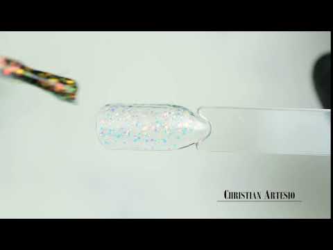 Ημιμόνιμο Βερνίκι Νυχιών Popsicle Pastels Νο 235 Διάφανο Παγιέτα 10ml