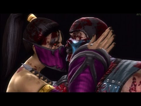 Mortal Kombat 9 - Mileena Arcade Ladder on Hard (No Rounds Lost)