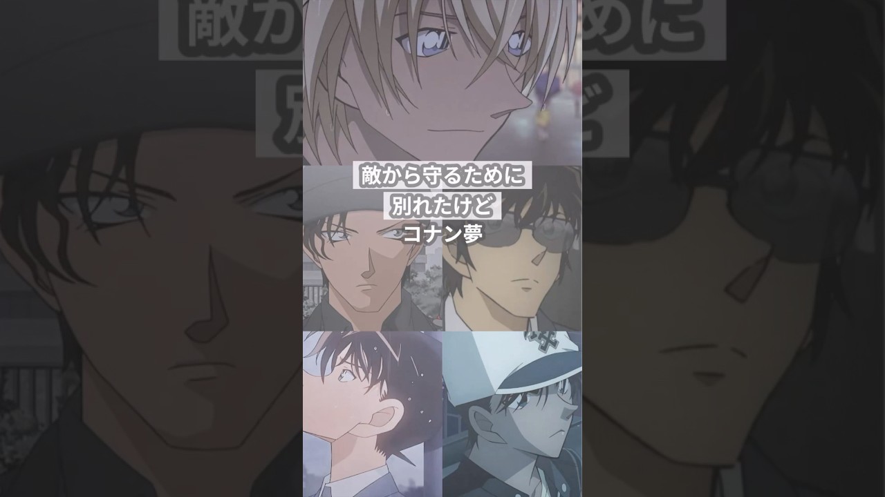 敵から守るために別れたけど【コナン夢】#創作 #コナン夢